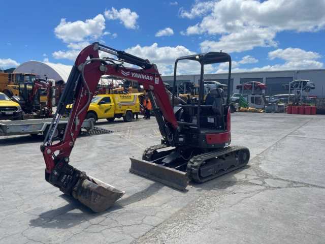 Used 2023 Yanmar ViO25-6 excavator and 2023 Ifor Williams trailer - FSOB18