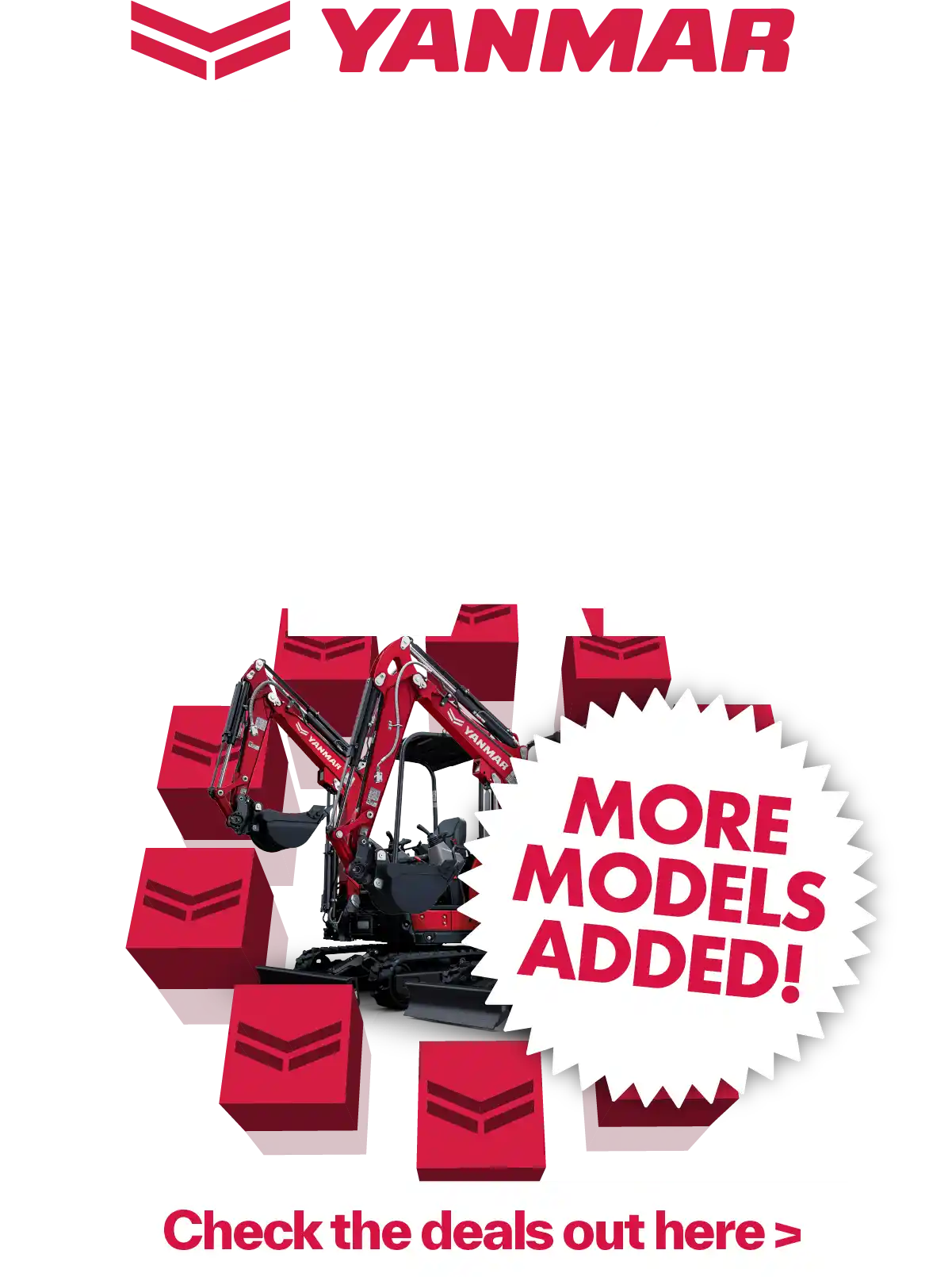 Yanmar You Choose spring deal.