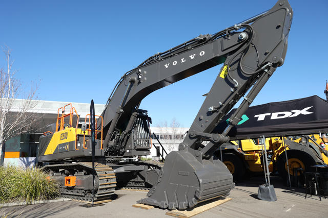 TDX launches a new range of Volvo excavators.  