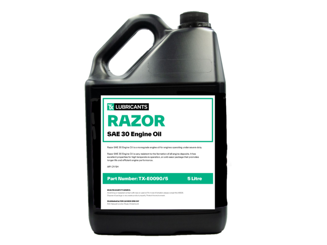 TX RAZOR SAE 30 ENGINE OIL/5L